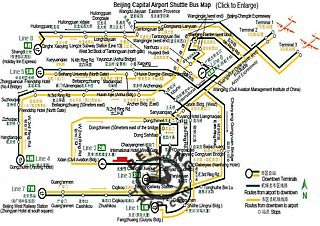 Beijing Capital Airport Map