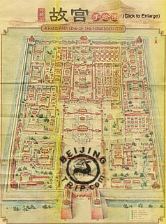 Forbidden City Map