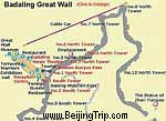 Badaling Great Wall Map