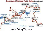 Beijing Great Wall Map