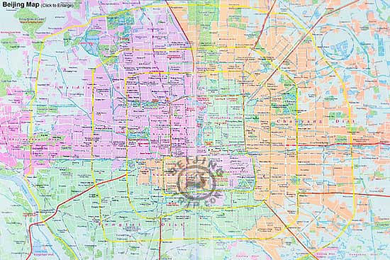 Beijing City Map