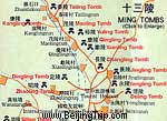Ming Tombs Map