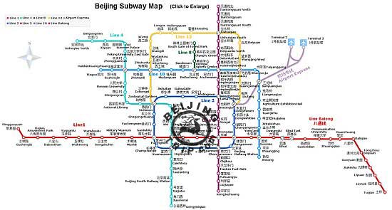 Beijing Subway Map